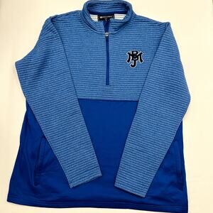 Holloway Men's Performance Quarter Zip‎ Pullover Top Size L